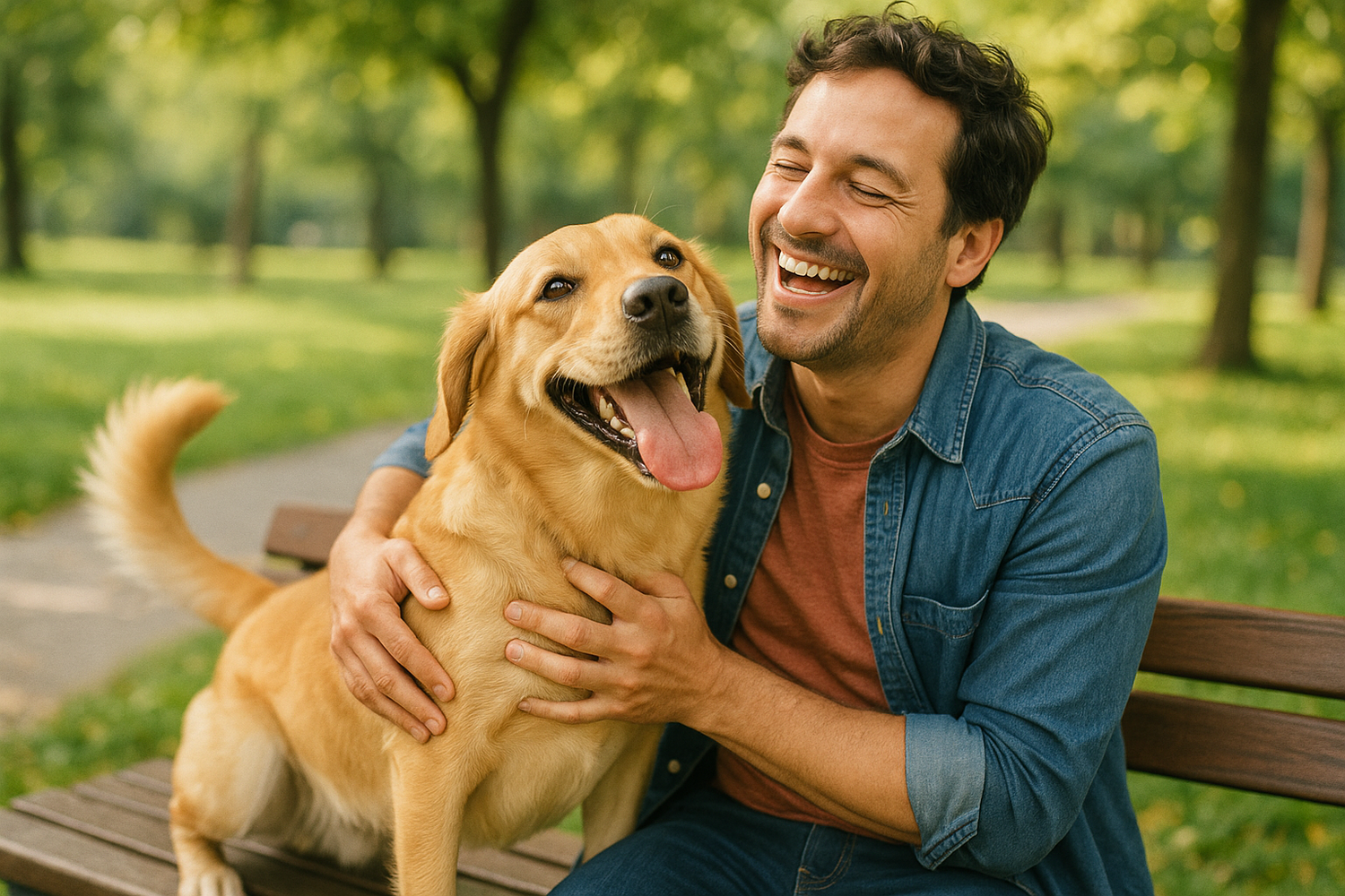 met le chien plus heureux
